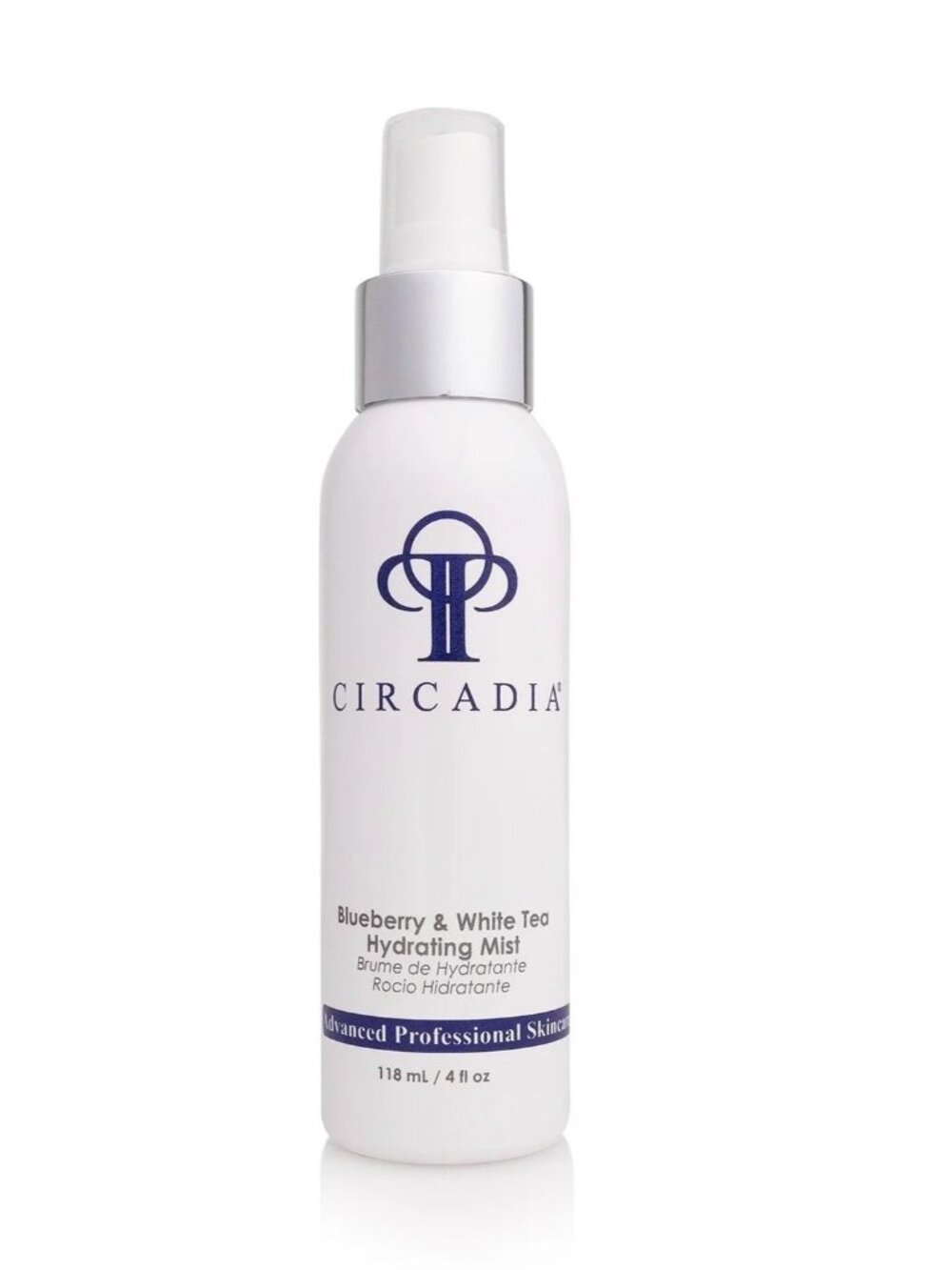 Skincare Circadia Blueberry & White Tea Hydrating Mist 4 oz Hydrate nourish